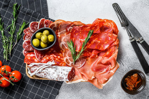 Spanish ham and charcuterie