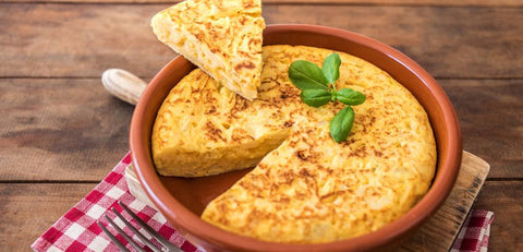 Vegan "Tortilla de patata" Spanish Omelette Recipe