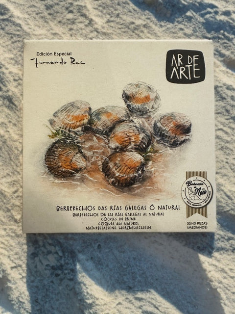 AR DE ARTE Cockles from Noia in brine 110 g