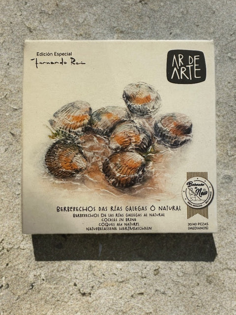AR DE ARTE Cockles from Noia in brine 110 g