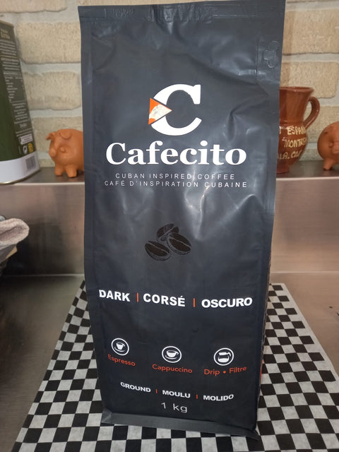 Cafecito Ground Cuban Coffee 1000 g