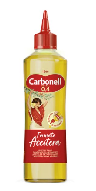 Huile d'Olive Originale Carbonell 0,4 format 460 ml