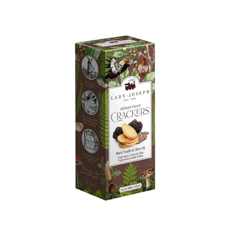 Lady Joseph Vegan Crackers with Black Truffle and Olive Oil 100 g