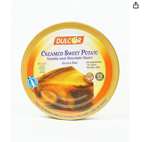 DULCOR Vanilla & chocolate Creamed Sweet Potato Paste 700 g