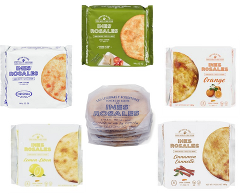 VOYAGE ANDALOU -INES ROSALES- 5 SAVEURS (CANNELLE-CITRON-ORIGINAL-ROMARIN-ORANGE)