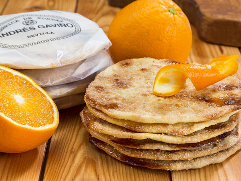 Tortitas de Naranja y Aceite de Oliva Andrew Gaviño 180 g