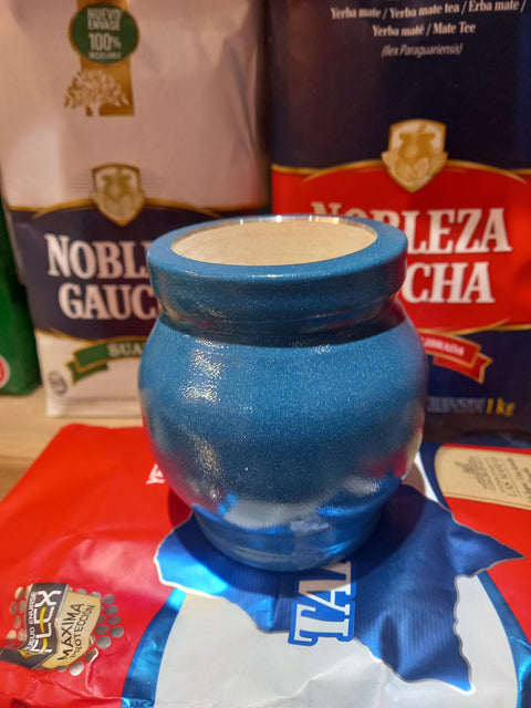 Yerba Mate Starter Set - Mate Cup & Bombilla Included