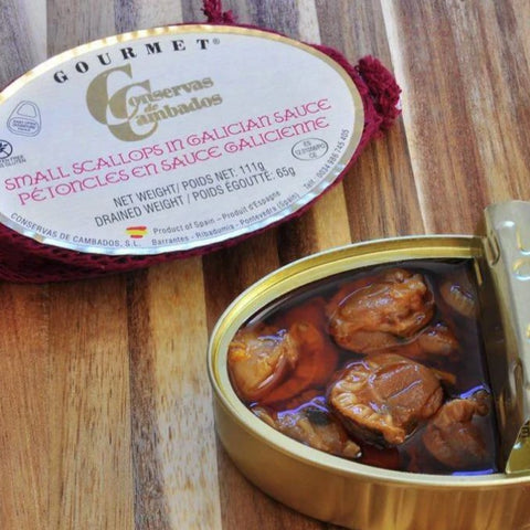 Vieiras Conservas De Cambados en Salsa Gallega 111 g