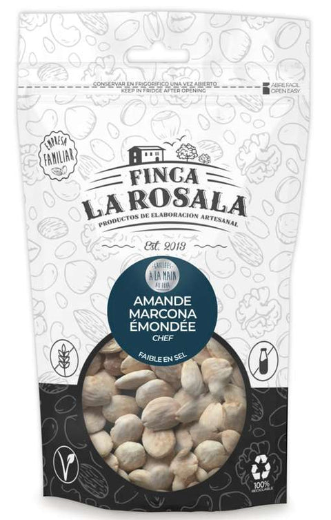 La Rosala Amandes Marcona rôties faibles en sel 150 g