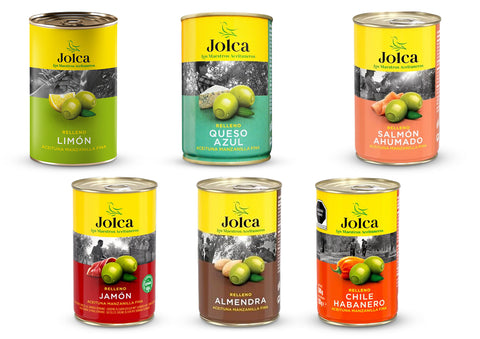Ensemble d'olives Jolca 6 saveurs