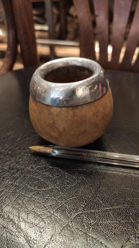 Yerba Mate Starter Set - Mate Cup & Bombilla Included