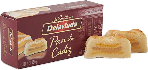 22. 60124 Delaviuda Traditional Cadiz Marzipan Cake 350 g
