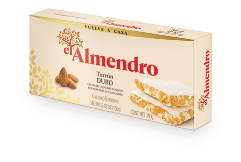 Nougat aux amandes dures El Almendro 150 g