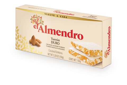 01. 87690 El Almendro Duro Almond Turron 150 g