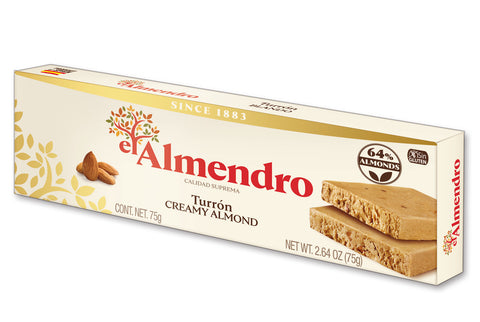 El Almendro Creamy Almond Turron Bar 75 g
