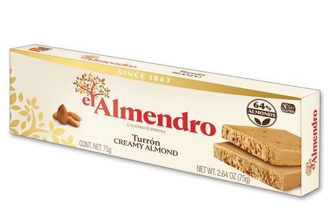 El Almendro Barre crémeuse de touron aux amandes 75 g