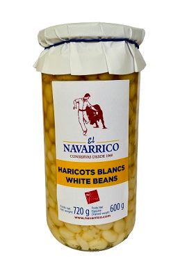 El Navarrico Haricots Blancs 720 g