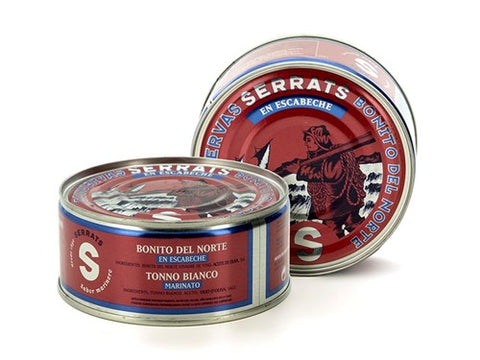Serrats White Albacore Tuna In Pickled Sauce "Escabeche" 260 g