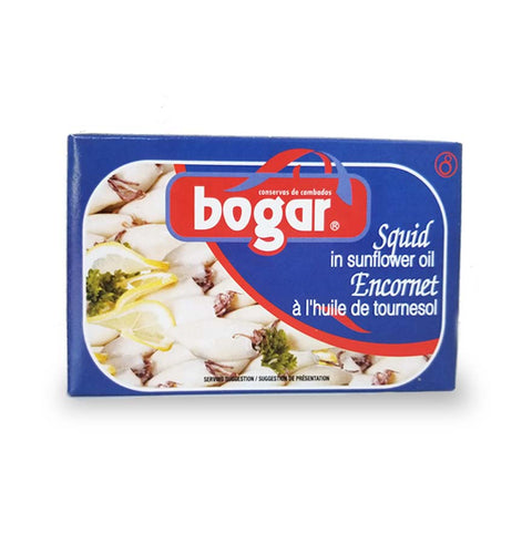 Bogar Squid In sunflower oil 111 g