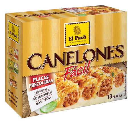 Canelones Precocidos El Pavo 12 Hojas