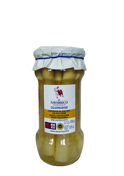 Espárragos Blancos de Navarrico (Cojonous) 9/12 530 g