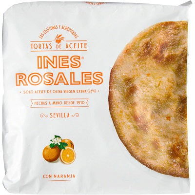 Ines Rosales Orange Olive Oil Tortas 180 g