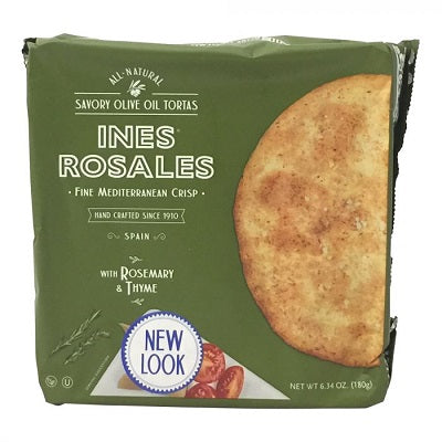 Agnes Rosales Tortitas De Romero Y Tomillo Aceite De Oliva 180 g