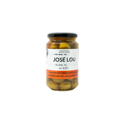 Marinated split green olives "Abuela" 200 g