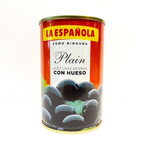 La Española Olives Noires Avec Noyaux 130 g