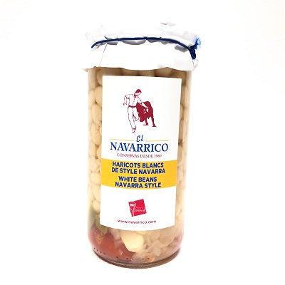 El Navarrico White Beans Navarra Style 660 g