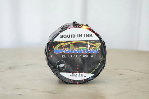 Calamar Grilled Squid in Ink