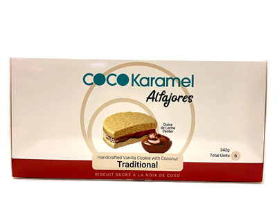 Coco Karamel Gourmet Fourré Alfajor - 12 Unités
