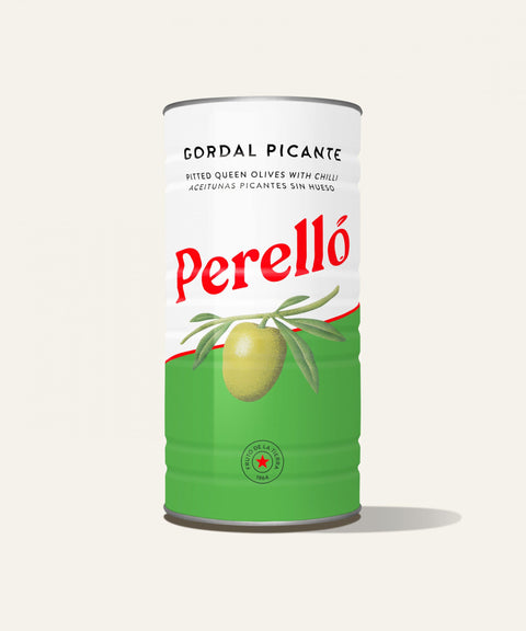Perelló Gordal Spicy Pitted Olives 150 g