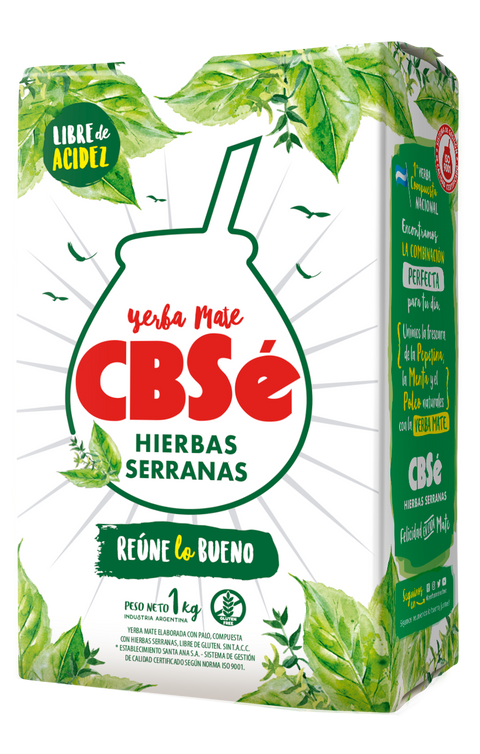 CBSé Hierbas Serranas Mate Tea 1 kg