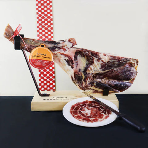 Bellota Ibérico Ham (Paleta) Semi Bone-in Carving Kit Antonio Romero