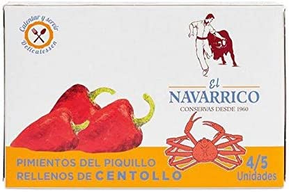 Pimientos del Piquillo El Navarrico Rellenos de Centollo