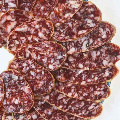 Señorio de Montanera Dry-Cured Iberian Bellota Pork Salchichon Sausage 225 g