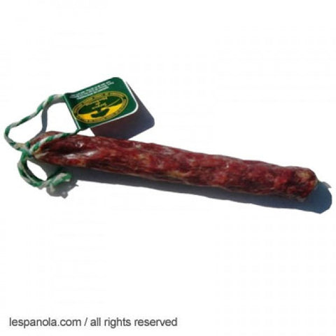 Señorio de Montanera Dry-Cured Iberian Bellota Pork Salchichon Sausage Vela 250 g