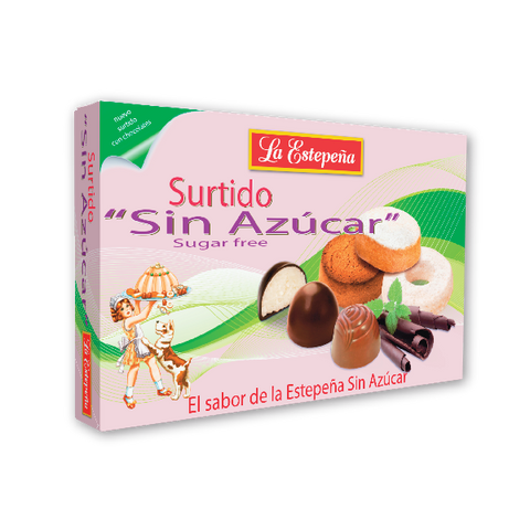 La Estepeña Assortiment Box with Chocolats / No Added Sugar 285 g