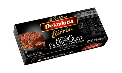 Delaviuda Mousse au Chocolat Touron 200 g
