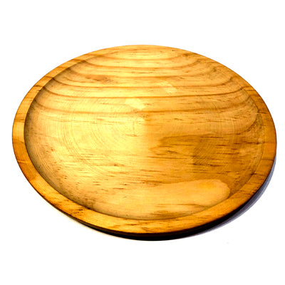 Assiette à tapas en bois traditionnel espagnol (différentes tailles)