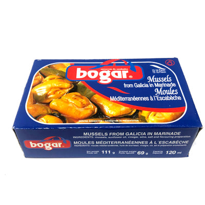 Mejillones De Bogar De Galicia En Escabeche 111 g