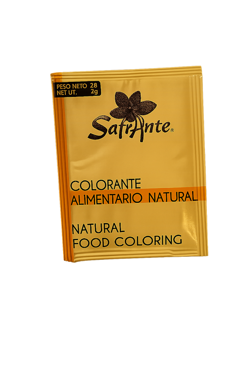 Safrante - Colorante natural para alimentos con azafrán x 2 g