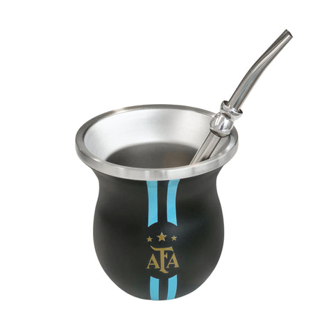 Mate de la AFA Argentina con bombilla -250ml