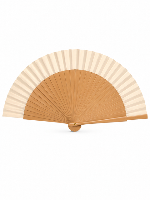 Petit éventail traditionnel espagnol en bois
