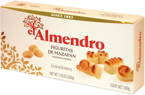00. 85570 El Almendro Marzipan Shapes 200 g