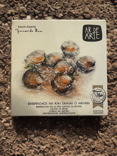 AR DE ARTE Cockles from Noia in brine 110 g