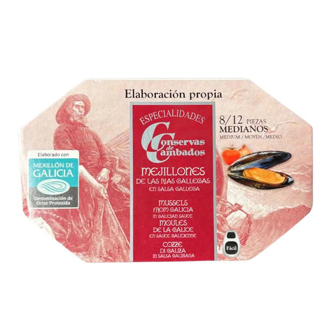 Conservas De Cambados Mussels In Galician Sauce 111 g