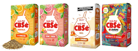 Yerba Mate CBSe Tasting Combo – 4 Flavors (500 g each)