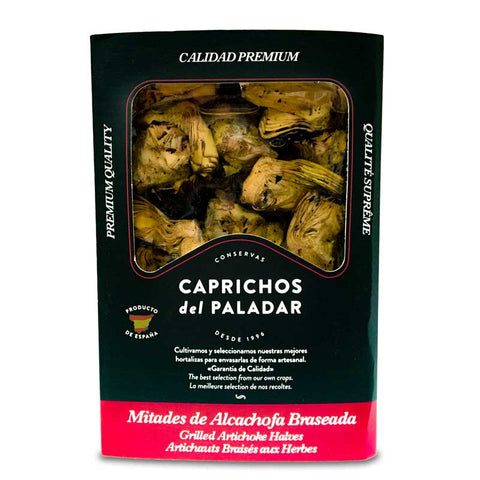 Caprichos del Paladar Grilled Artichocks Quarters 300g